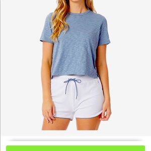NWT Alternative XS cropped tee shirt